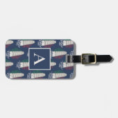 Monogram Leaning Tower of Pisa Italy ラゲッジタグ (正面横)