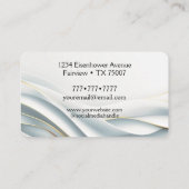 Monogram Logo Name Professional Branding 名刺 (裏面)