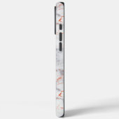 Monogram Marble Rose Gold  Case-Mate iPhone Case iPhoneケース (裏面 / 左)