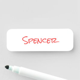 Monogram minimalist custom name  名札