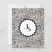 Monogram Minimalist Grey Black Beige Texture. (正面)