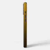 Monogram Modern Gold Tiger Eye Case-Mate iPhoneケース (裏面 / 左)