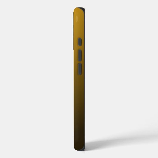 Monogram Modern Gold Tiger Eye Case-Mate iPhoneケース (裏面 / 左)