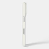 Monogram Modern Simple Monogrammed Ivory Gold Case-Mate iPhoneケース (裏面 / 右)