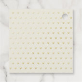 Monogram Nuestra Bodaのスペインのギフト結婚の好意 フェイバータグ (裏面)