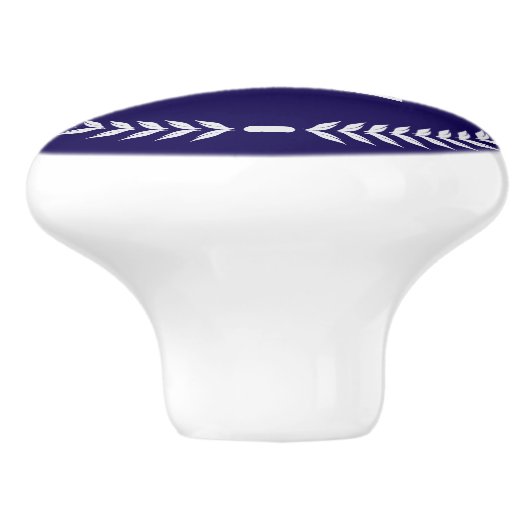 Monogram Personalized Drawer Handles Pulls Knobs セラミックノブ (側面)