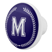 Monogram Personalized Drawer Handles Pulls Knobs セラミックノブ (右)