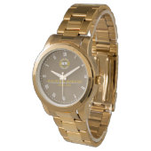 Monogram Personalized Wedding Anniversary Gift 腕時計 (アングル)