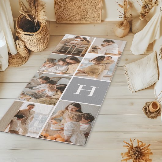 Monogram Photo Collage Exercise ヨガマット