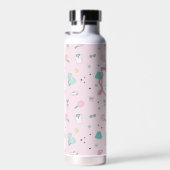 Monogram Pickleball Gift for Her ウォーターボトル (右面)