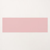 Monogram Pink Heart Pattern  ヨガマット (裏面(横))
