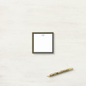 Monogram Post-It Notes ポストイット (デスク上)