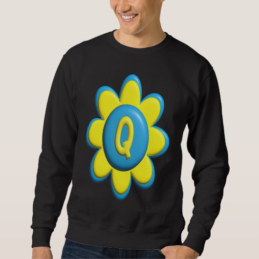 Monogram Q  Colorful Flower スウェットシャツ (正面)