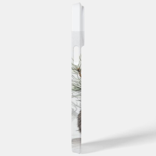 Monogram Rabbit and Pine Case-Mate iPhoneケース (裏面 / 右)