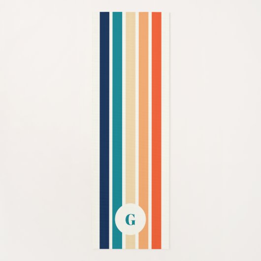 Monogram Retro  ヨガマット (正面)