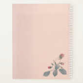 Monogram Rose Gold Appointment 2025 プランナー手帳 (裏面)