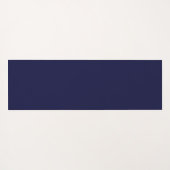Monogram royal blue stylish modern minimalist ヨガマット (裏面(横))