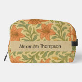 Monogram rustic Kraft botanical William morris ドップキット (裏面)