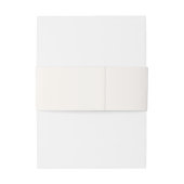 Monogram Script Ampersand Elegant 招待状ベリーバンド (裏面例)