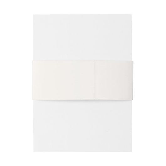 Monogram Script Ampersand Elegant 招待状ベリーバンド (裏面例)