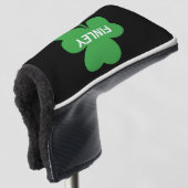 Monogram Shamrock Putter ゴルフヘッドカバー (3/4 正面)