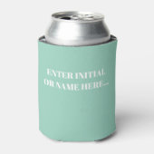 Monogram Slim Can Cooler – Custom Bridesmaid 缶クーラー (缶正面)