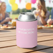 Monogram Slim Can Cooler – Custom Bridesmaid 缶クーラー
