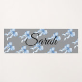 Monogram Something Blue fitness Yoga mat ヨガマット (正面(横))