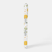 Monogram Summer Lemon Pattern iPhone Case 16ケース (右側面)