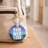 Monogram Summer Love with Date Keychain キーホルダー