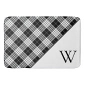 Monogram Tartan Plaid  バスマット (正面)