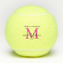 Monogram Tennis Gifts For Her Player Women Girls テニスボール