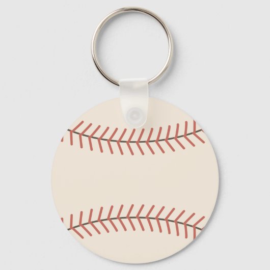 Monogram Vintage Baseball Keychain Gift キーホルダー (裏面)