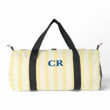 Monogram Vintage Yellow Stripes