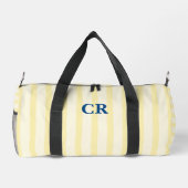Monogram Vintage Yellow Stripes ダッフルバッグ (裏面)