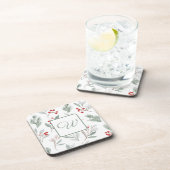 Monogram Winter Botanical Drink Coaster コースター (右側)