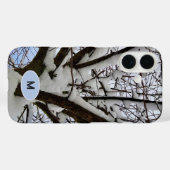 Monogram Winter Snowy Tree Crown写真 –  Case-Mate iPhoneケース (裏面 (横))