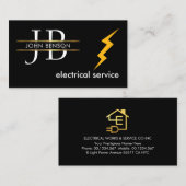 Monogram Your Electrical Name 名刺 (正面/裏面)