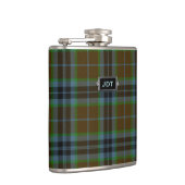 Monogramedの一族のトムソンのタータンチェック格子縞のフラスコ フラスク (右)