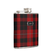 Monogramedの一族のCunninghamのタータンチェック格子縞のフラスコ フラスク (右)