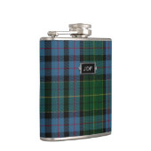 Monogramedの一族のForsythのタータンチェック格子縞のフラスコ フラスク (右)