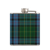 Monogramedの一族のForsythのタータンチェック格子縞のフラスコ フラスク (裏面)