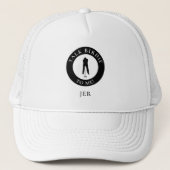 Monogrammed Golf Funny Golfer Cute Saying Custom キャップ (正面)
