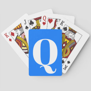 MONOGRAMMED Playing Cards for Visually Impaired トランプ