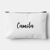 Monogrammed Toiletry Bag, make up bag, bridesmaid アクセサリーポーチ (正面)