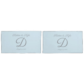 Monogrammed wedding gift  枕カバー