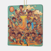 #monogramOrnament セラミックオーナメント (左)