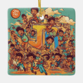 #monogramOrnament セラミックオーナメント (正面)