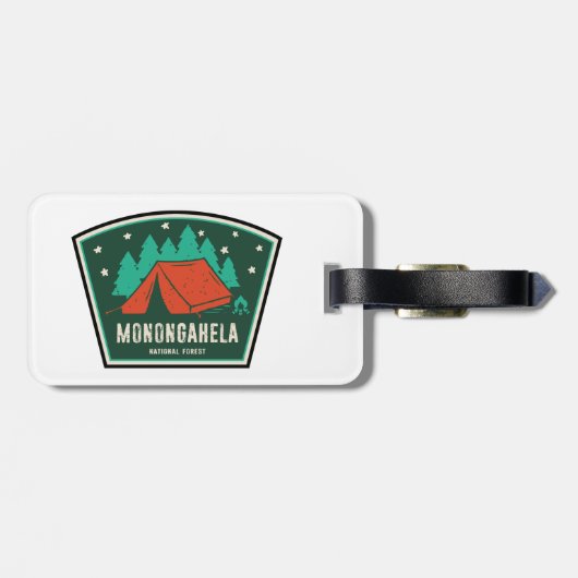 Monongahela National Forest West Virginia Camping ラゲッジタグ (裏面横)