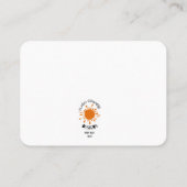 Monorail train car coaster autism puzzle  名刺 (裏面)